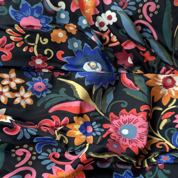 NWT Boden Levanzo halter one piece swimsuit floral gardenia pop vacation 8 - Picture 3 of 6